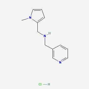 (1-Methyl-1H-pyrrol-2-ylmethyl)-pyridin-3-ylmethyl-amine hydrochloride