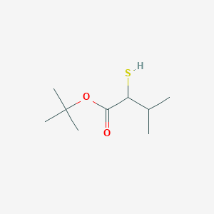 Tert-butyl 3-methyl-2-sulfanylbutanoate