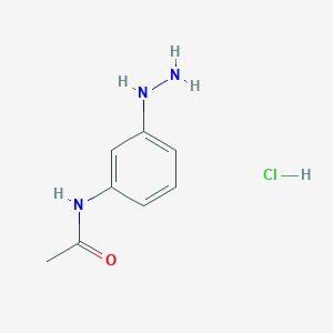B2847375 N-(3-Hydrazinylphenyl)acetamide hydrochloride CAS No. 1187369-44-3