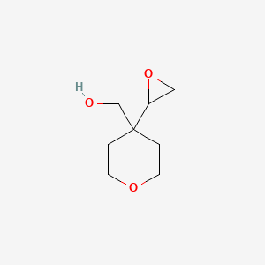 [4-(Oxiran-2-yl)oxan-4-yl]methanol