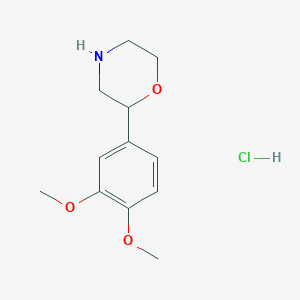 2-(3,4-Dimethoxy-phenyl)-morpholine hydrochloride