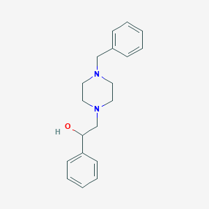 2-(4-Benzylpiperazino)-1-phenyl-1-ethanol
