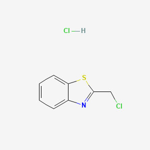 2-(Chloromethyl)-1,3-benzothiazole hydrochloride