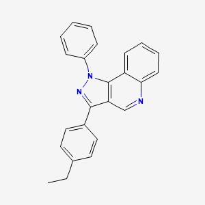 3-(4-ethylphenyl)-1-phenyl-1H-pyrazolo[4,3-c]quinoline