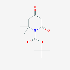 Tert-butyl 2,2-dimethyl-4,6-dioxopiperidine-1-carboxylate