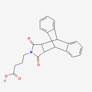 4-(12,14-dioxo-11,12,14,15-tetrahydro-9H-9,10-[3,4]epipyrroloanthracen-13(10H)-yl)butanoic acid