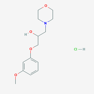 1-(3-Methoxyphenoxy)-3-morpholin-4-ylpropan-2-ol