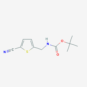 tert-Butyl ((5-cyanothiophen-2-yl)methyl)carbamate