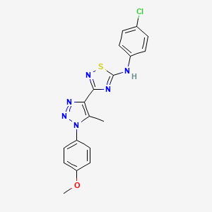 6-(4-{[(4-isobutylphenyl)sulfonyl]amino}phenoxy)-N-isopropylnicotinamide