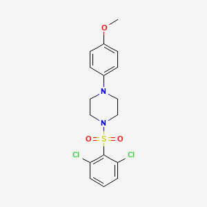 1-(2,6-Dichlorobenzenesulfonyl)-4-(4-methoxyphenyl)piperazine