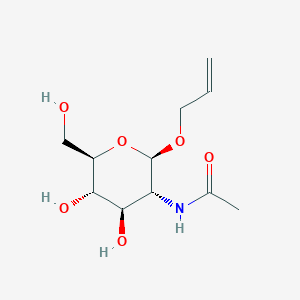 molecular formula C11H19NO6 B2847839 Allyl 2-acetamido-2-deoxy-beta-D-glucopyranoside CAS No. 54400-77-0