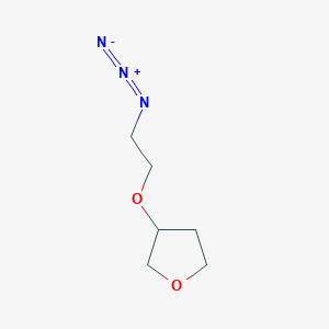 3-(2-Azidoethoxy)oxolane