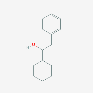 1-Cyclohexyl-2-phenylethan-1-ol
