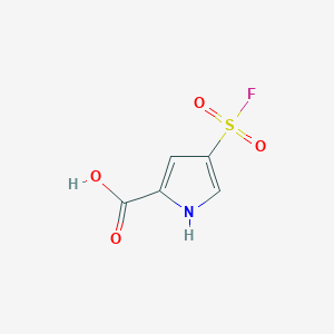4-(fluorosulfonyl)-1H-pyrrole-2-carboxylic acid