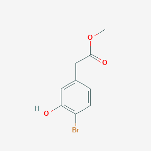 molecular formula C9H9BrO3 B2848115 methyl 2-(4-bromo-3-hydroxyphenyl)acetate CAS No. 936758-53-1