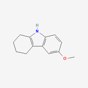 molecular formula C13H15NO B2848129 6-Methoxy-1,2,3,4-tetrahydrocarbazole CAS No. 13070-45-6; 393-37-3