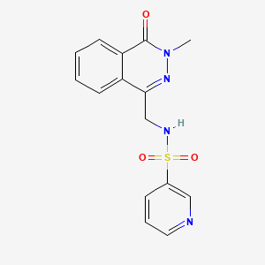 N-((3-methyl-4-oxo-3,4-dihydrophthalazin-1-yl)methyl)pyridine-3-sulfonamide