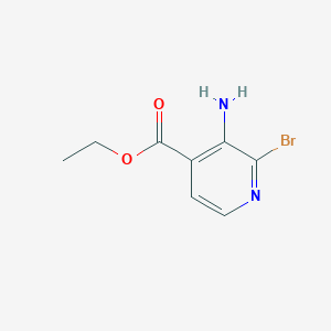 molecular formula C8H9BrN2O2 B2848160 Ethyl 3-amino-2-bromopyridine-4-carboxylate CAS No. 1379370-34-9