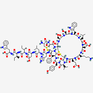 molecular formula C115H160N26O32S4 B2848271 Endothelin 2 (human) CAS No. 122879-69-0; 123562-20-9