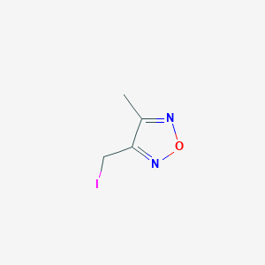 3-(Iodomethyl)-4-methyl-1,2,5-oxadiazole