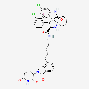 molecular formula C41H42Cl2FN5O5 B2848497 MG-277 CAS No. 2411085-89-5