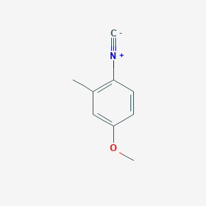 molecular formula C9H9NO B2848571 1-Isocyano-4-methoxy-2-methylbenzene CAS No. 1930-89-8
