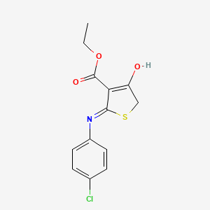 molecular formula C13H12ClNO3S B2848586 PfDHODH-IN-2 
