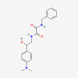 N1-benzyl-N2-(2-(4-(dimethylamino)phenyl)-2-hydroxyethyl)oxalamide