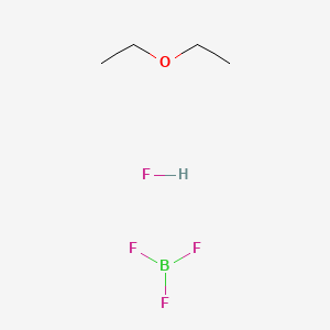 molecular formula C4H11BF4O B2848665 Ethoxyethane;trifluoroborane;hydrofluoride CAS No. 67969-82-8