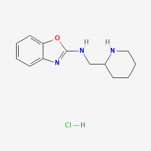N-(Piperidin-2-ylmethyl)benzo[d]oxazol-2-amine hydrochloride