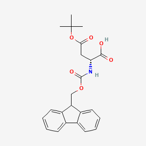 molecular formula C23H25NO6 B2848758 Fmoc-D-Asp(OtBu)-OH CAS No. 112883-39-3; 71989-14-5
