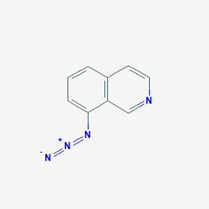 molecular formula C9H6N4 B2848843 8-Azidoisoquinoline CAS No. 1507166-45-1