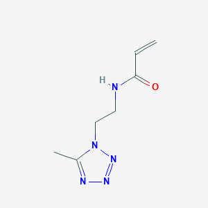 N-[2-(5-methyl-1H-1,2,3,4-tetrazol-1-yl)ethyl]prop-2-enamide