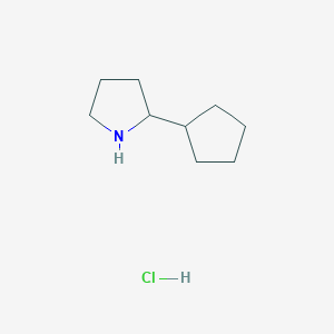 2-Cyclopentylpyrrolidine hydrochloride