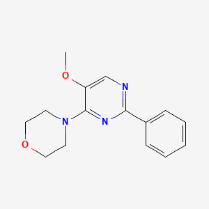4-(5-Methoxy-2-phenylpyrimidin-4-yl)morpholine