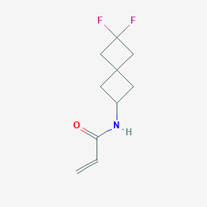 N-(2,2-Difluorospiro[3.3]heptan-6-yl)prop-2-enamide