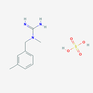 N-methyl-N-(3-methylbenzyl)guanidine sulfate