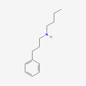 molecular formula C13H21N B2849119 Butyl(3-phenylpropyl)amine CAS No. 92111-13-2