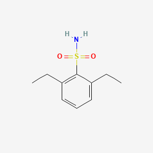 molecular formula C10H15NO2S B2849316 2,6-Diethylbenzene-1-sulfonamide CAS No. 1099661-01-4