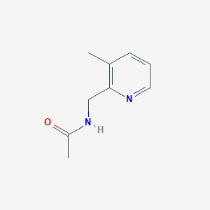 molecular formula C9H12N2O B2849412 N-[(3-methylpyridin-2-yl)methyl]acetamide CAS No. 1344004-56-3