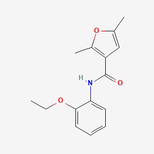 molecular formula C15H17NO3 B2849421 N-(2-ethoxyphenyl)-2,5-dimethylfuran-3-carboxamide CAS No. 851208-19-0