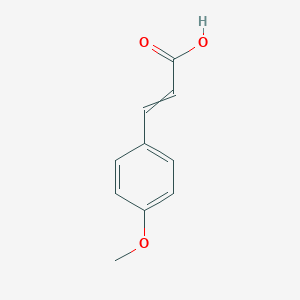 molecular formula C10H10O3 B028495 对甲氧基肉桂酸 CAS No. 830-09-1