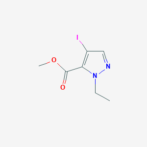 Methyl 1-ethyl-4-iodo-1H-pyrazole-5-carboxylate