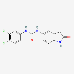 1-(3,4-Dichlorophenyl)-3-(2-oxoindolin-5-yl)urea
