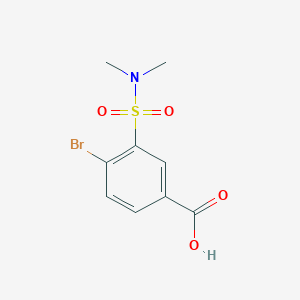 4-Bromo-3-[(dimethylamino)sulfonyl]benzoic acid