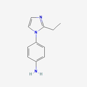 4-(2-Ethyl-1H-imidazol-1-YL)aniline