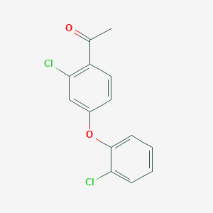 1-[2-Chloro-4-(2-chloro-phenoxy)-phenyl]-ethanone