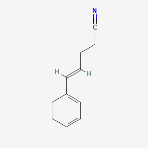 molecular formula C11H11N B2849942 5-phenylpent-4-enenitrile CAS No. 118965-14-3