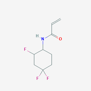 N-(2,4,4-Trifluorocyclohexyl)prop-2-enamide