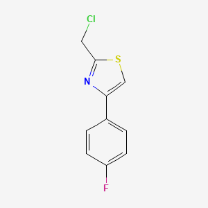 2-(Chloromethyl)-4-(4-fluorophenyl)-1,3-thiazole